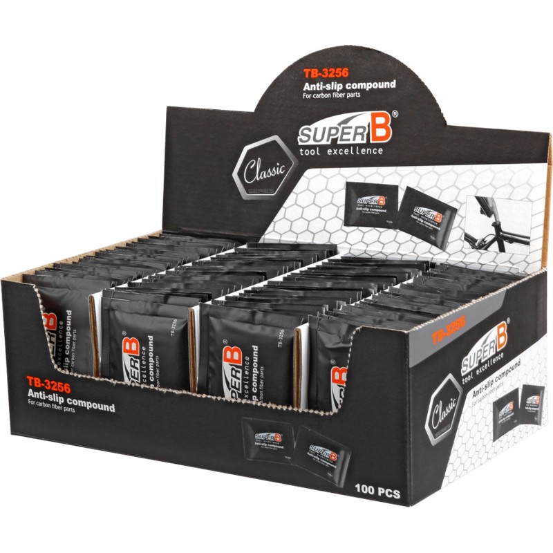 Compuesto antideslizante Super B 5ml (100 bolsas / caja expositora)