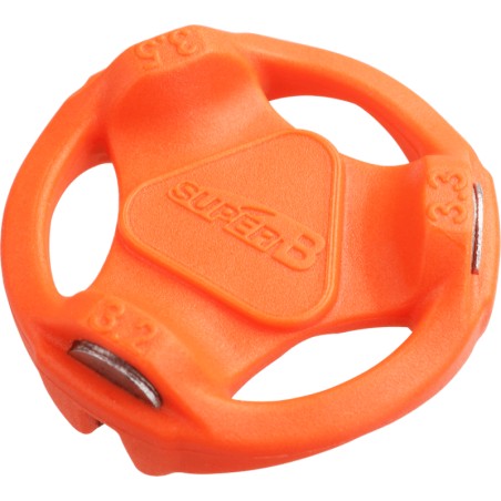 Llave de radios 3 en 1 Super B (3,2 / 3,3 / 3,5 mm)