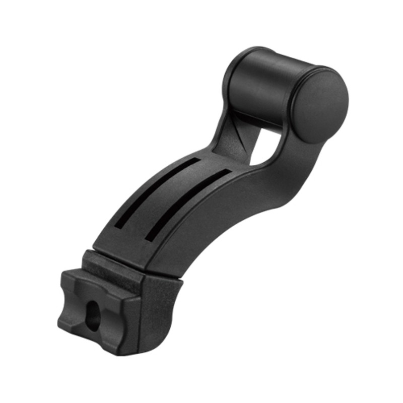 Soporte elevado a la horquilla para luces delanteras de bicicleta