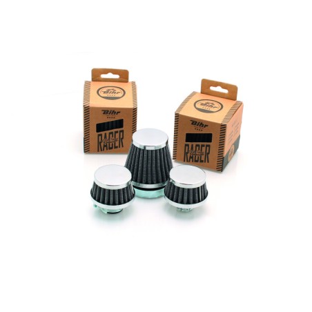 Filtro de potencia V PARTS Vintage Series cónico cromado Ø45mm, lar...