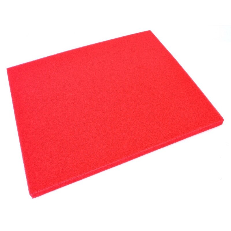Pliego de espuma roja para filtro de aire (280x330x10mm) ARTEIN AF0...
