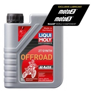 Botella de 1L aceite Liqui Moly 100% sintético 2T Off road