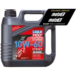Garrafa de 4L aceite de motor Liqui Moly 100% sintético 10W-60 Race