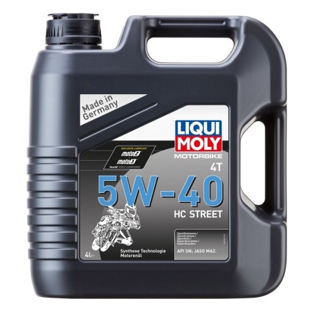 Garrafa 4L aceite Liqui Moly HC sintético 5W-40 STREET