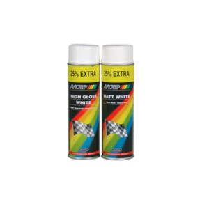 Pintura MOTIP blanco brillante 500ML