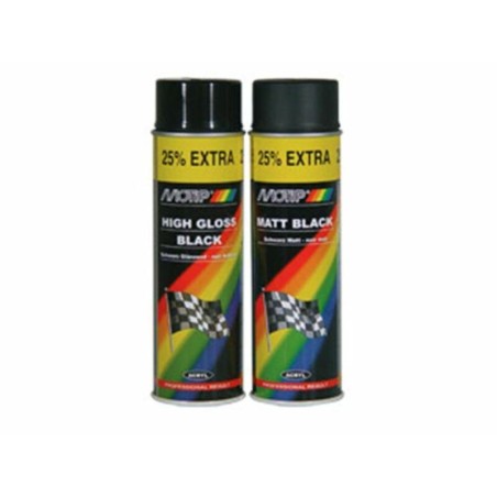 Pintura MOTIP negro brillante 500ML