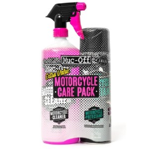 Kit duo de cuidado moto (Motorcycle Protectant + Cleaner) Muc-Off C...