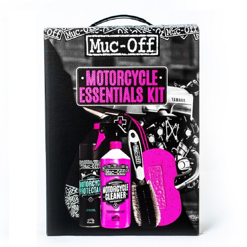 Kit completo de limpieza MUC-OFF: Protector, limpiador, esponja y c...