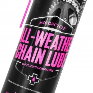 Grasa de cadena cerámica MUC-OFF All Weather Chain lube, spray 400 ml
