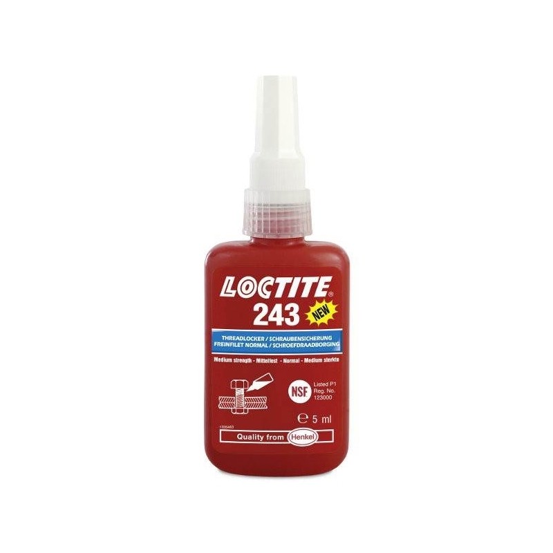 Fijador de roscas de media resistencia LOCTITE 243 botella 5ML
