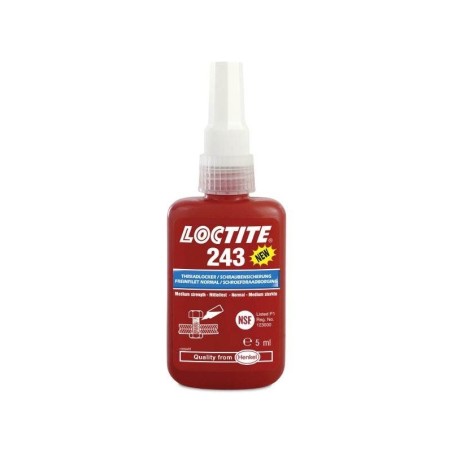 Fijador de roscas de media resistencia LOCTITE 243 botella 5ML