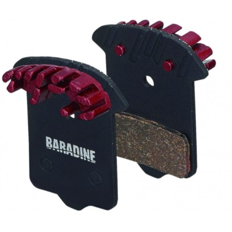 Pastillas de freno bicicleta V Bike AVID / SRAM orgánicas, refriger...