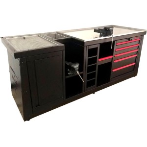 Banco de trabajo profesional para reparación de suspensiones BIKE-L...