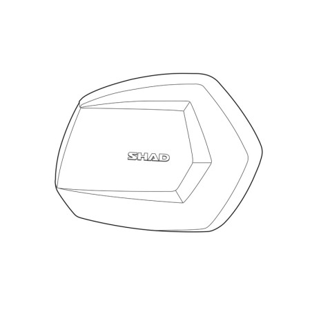 Tapa SHAD aluminio derecha SH35