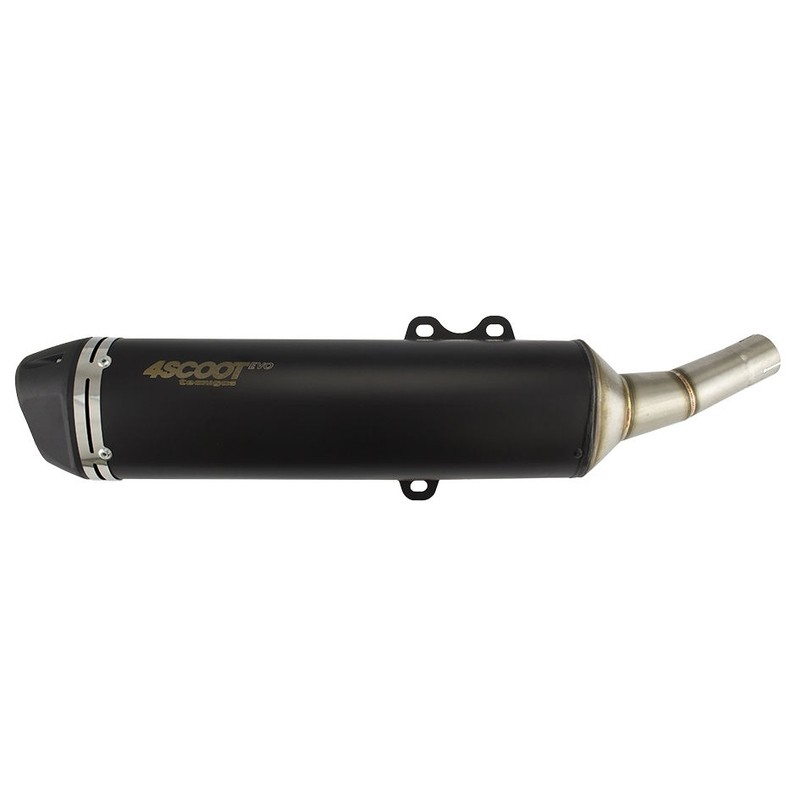 TECNIGAS 4Scoot Evo Black Silencer - Yamaha X-Max 125