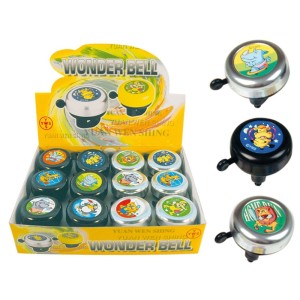 Caja de 12 timbres 55 mm. Aluminio. Decorados surtidos