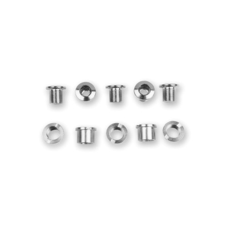 Juego de 5 tornillos sujecciãn plato. Acero