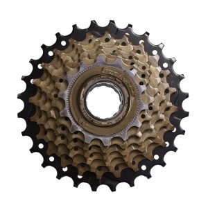 V BIKE Cassette a rosca bicicleta 7 Velocidades. Desarrollo 14/28