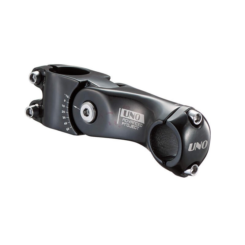 Potencia para bicicleta -10° / 40° UNO - 110 mm negro