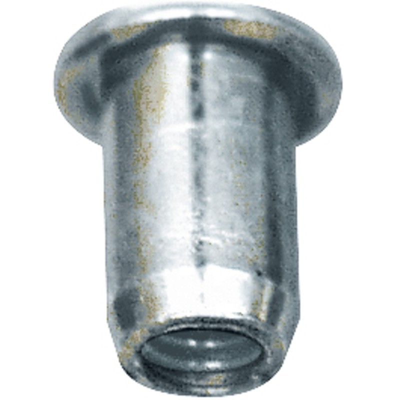 Tuerca remachables lisa de acero M4 20uds