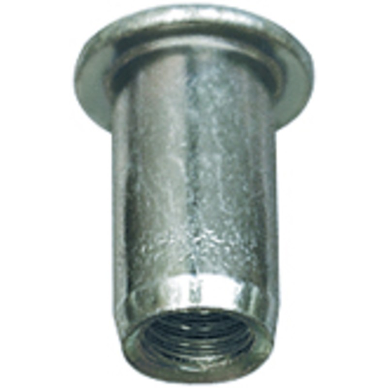 Tuerca remachables lisa de acero M5 20uds