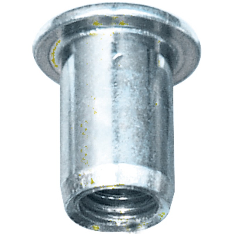 Tuerca remachables lisa de acero M8 BIHR 20uds