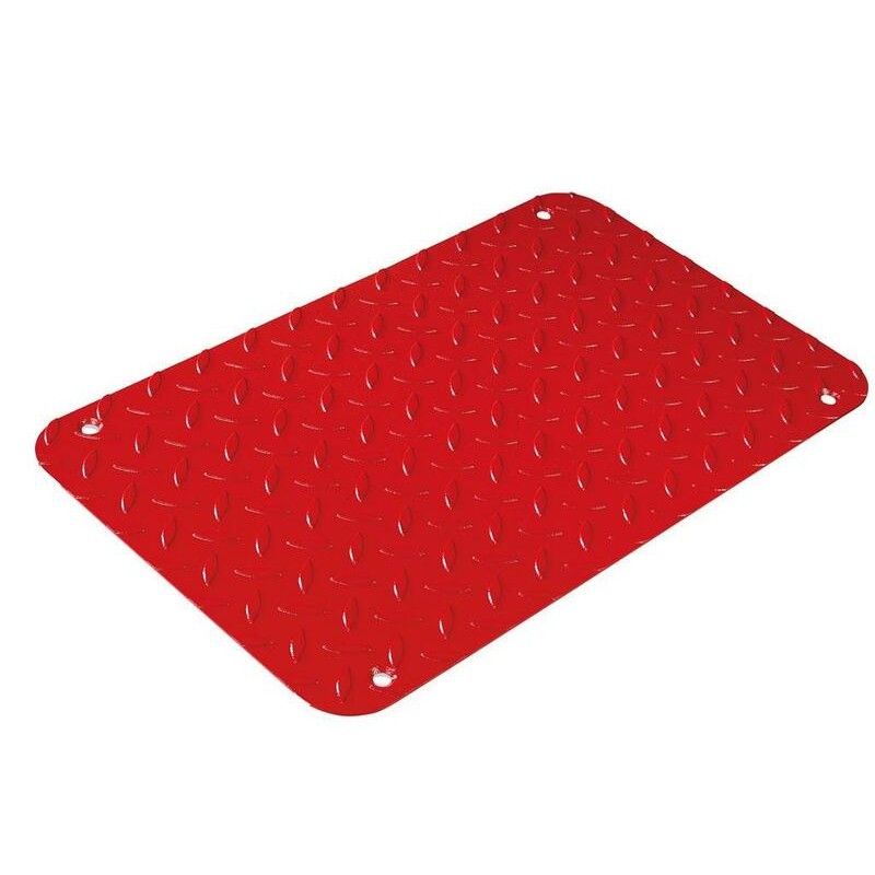 Placa antideslizante BIKE LIFT 550x340mm rojo