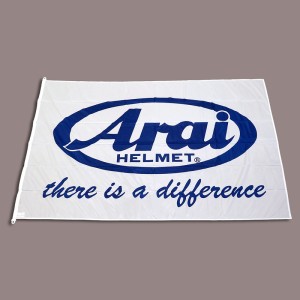 ARAI Flag 125x200cm - White