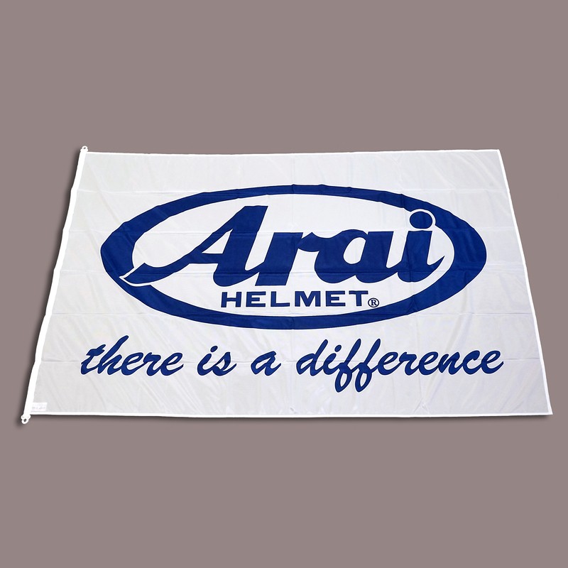 ARAI Flag 125x200cm - White