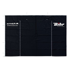 Pared con puerta para carpa Bihr 3m x 3m