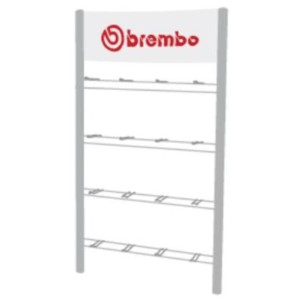 Expositor Brembo de pared para pastillas
