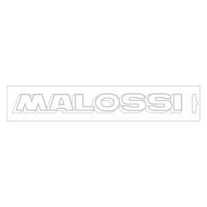 Adhesivo MALOSSI Logo 22cm - Cromado