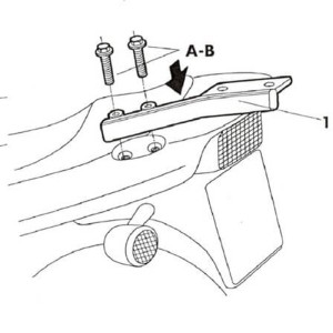 Fijaciones Top SHAD YAM.FZS 600 FACER98