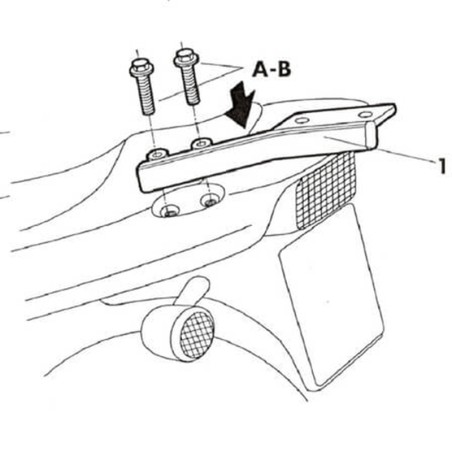 Fijaciones Top SHAD YAM.FZS 600 FACER98