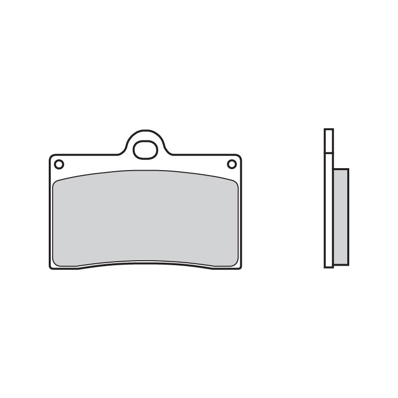 Pastillas de freno sinterizadas racing BREMBO 07BB15SR