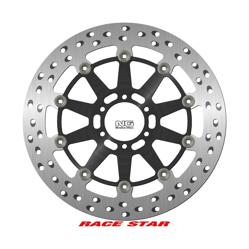 Disco de freno NG BRAKES Race Star redondo flotante