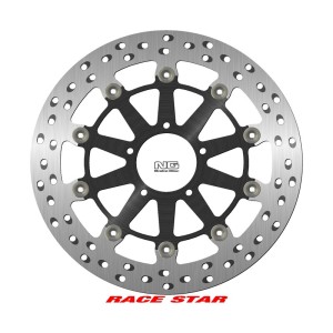 Disco de freno NG BRAKES Race Star redondo flotante