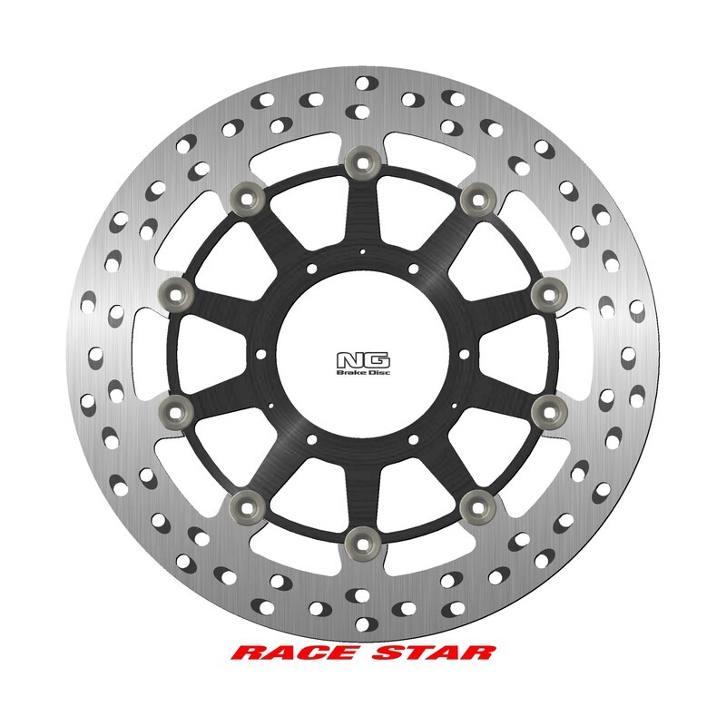 Disco de freno NG BRAKES Race Star redondo flotante