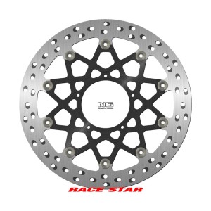 Disco de freno NG BRAKES Race Star redondo flotante