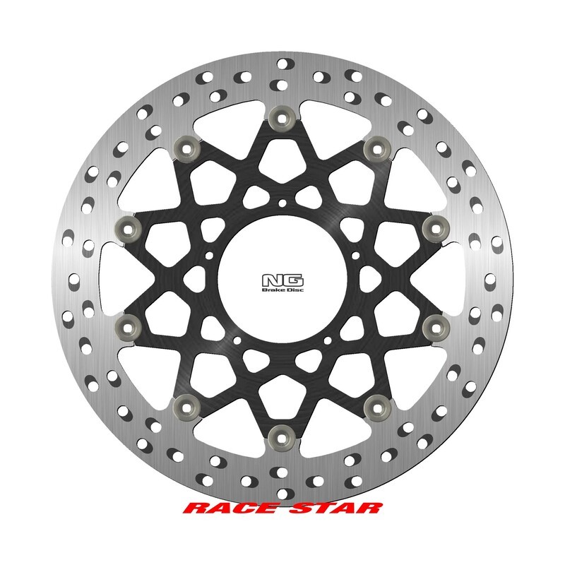Disco de freno NG BRAKES Race Star redondo flotante
