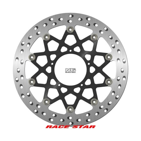 Disco de freno NG BRAKES Race Star redondo flotante