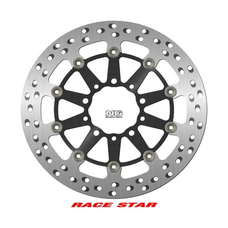 Disco de freno NG BRAKES Race Star redondo flotante