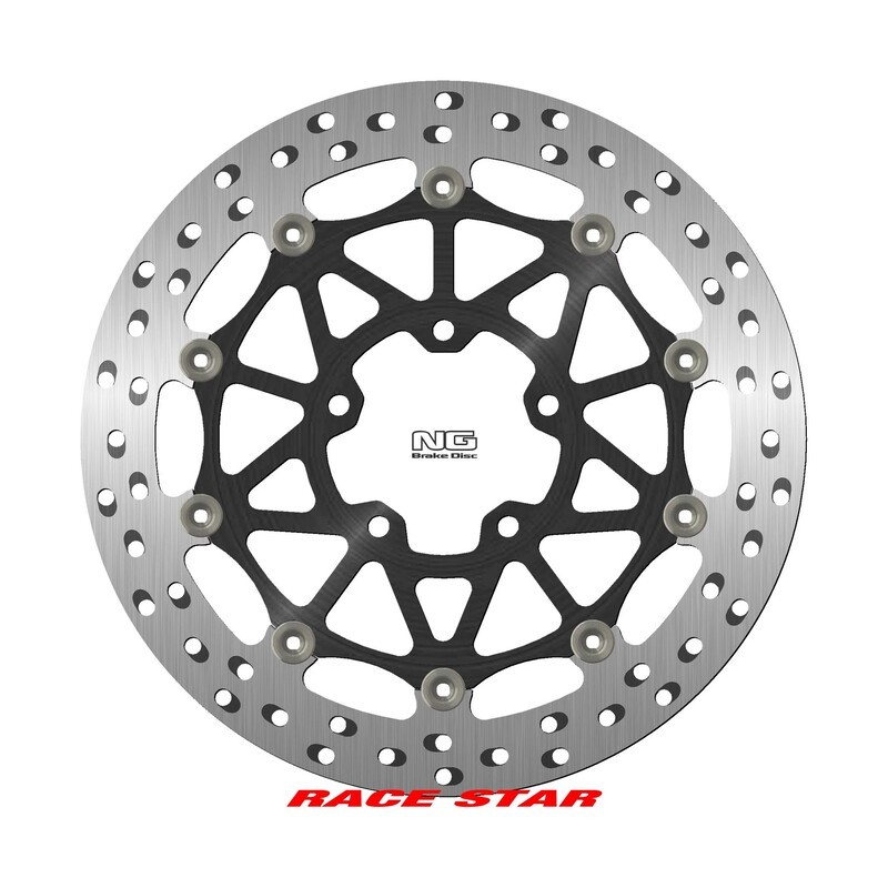 Disco de freno NG BRAKES Race Star redondo flotante