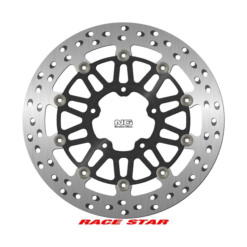 Disco de freno NG BRAKES Race Star redondo flotante