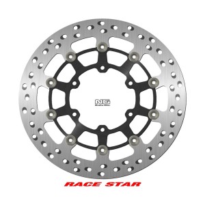 Disco de freno NG BRAKES Race Star redondo flotante
