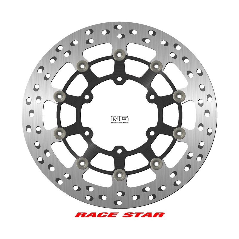 Disco de freno NG BRAKES Race Star redondo flotante
