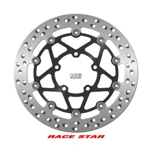 Disco de freno NG BRAKES Race Star redondo flotante