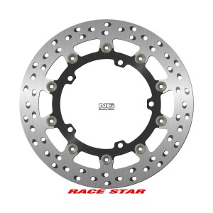 Disco de freno NG BRAKES Race Star redondo flotante
