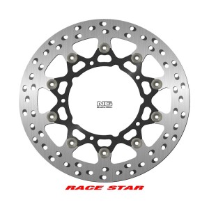 Disco de freno NG BRAKES Race Star redondo flotante