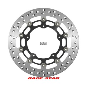 Disco de freno NG BRAKES Race Star redondo flotante